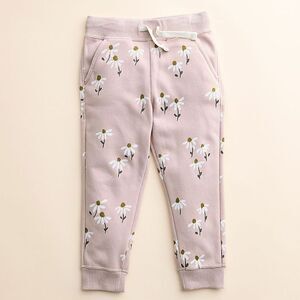 Little Co. by Lauren Conrad Violet Flowers Jogger Pants